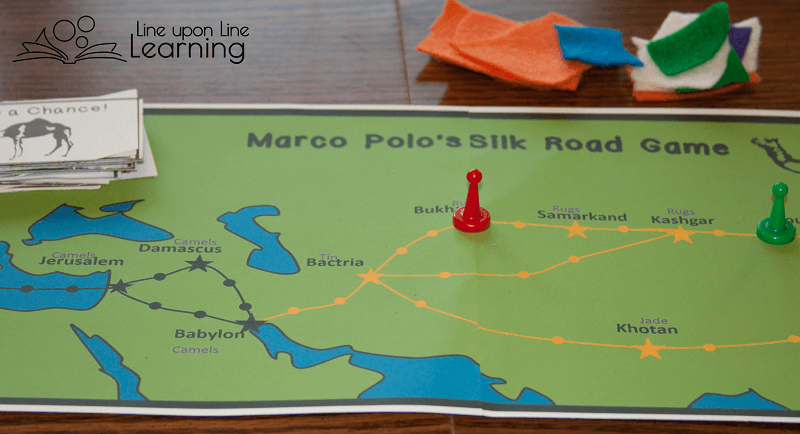 In our Marco Polo Silk Road game, we might make it through the desert without meeting disaster!