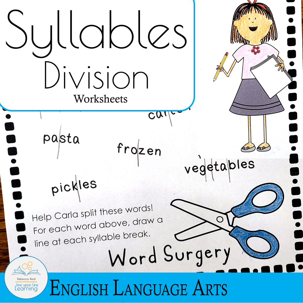 Syllable Division Practice Line Upon Line Learning Syllable division practice line upon line learning