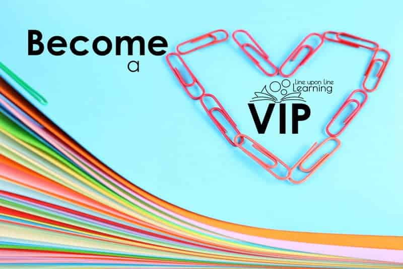 Become a Line upon Line Learning VIP.